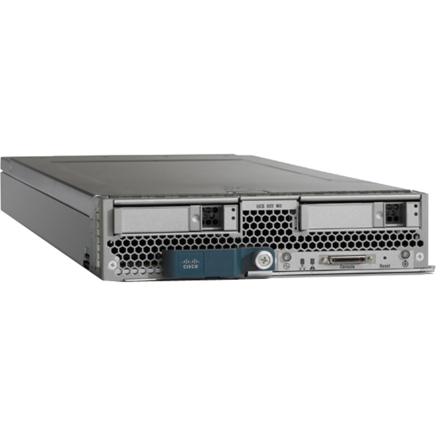 Cisco B22 M3 Blade Server - 2 Xeon E5-2420 1.90 GHz - 48 GB RAM - Serial Attached SCSI (SAS) Controller - 2 Processor Support - 384 GB RAM Support - DDR3 SDRAM - 0, 1 RAID Levels - 10 Gigabit Ethernet