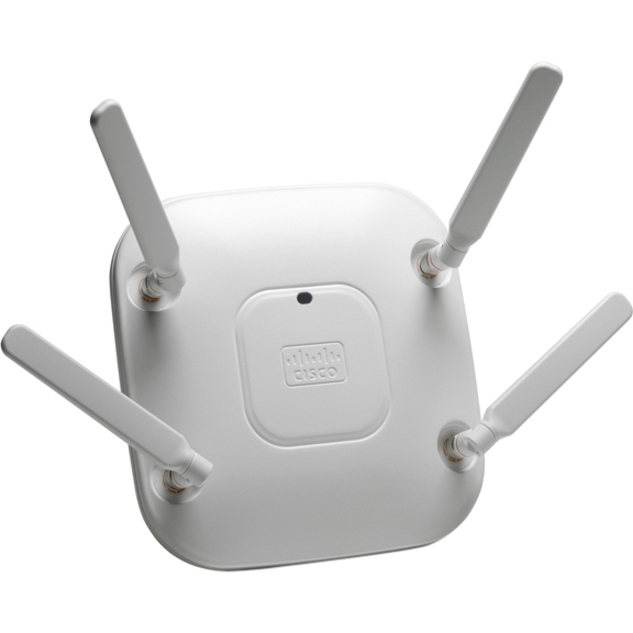 Cisco Aironet 2602I IEEE 802.11n 450 Mbit/s Wireless Access Point - 1 x Network (RJ-45) - Ethernet, Fast Ethernet, Gigabit Ethernet - Ceiling Mountable - 10
