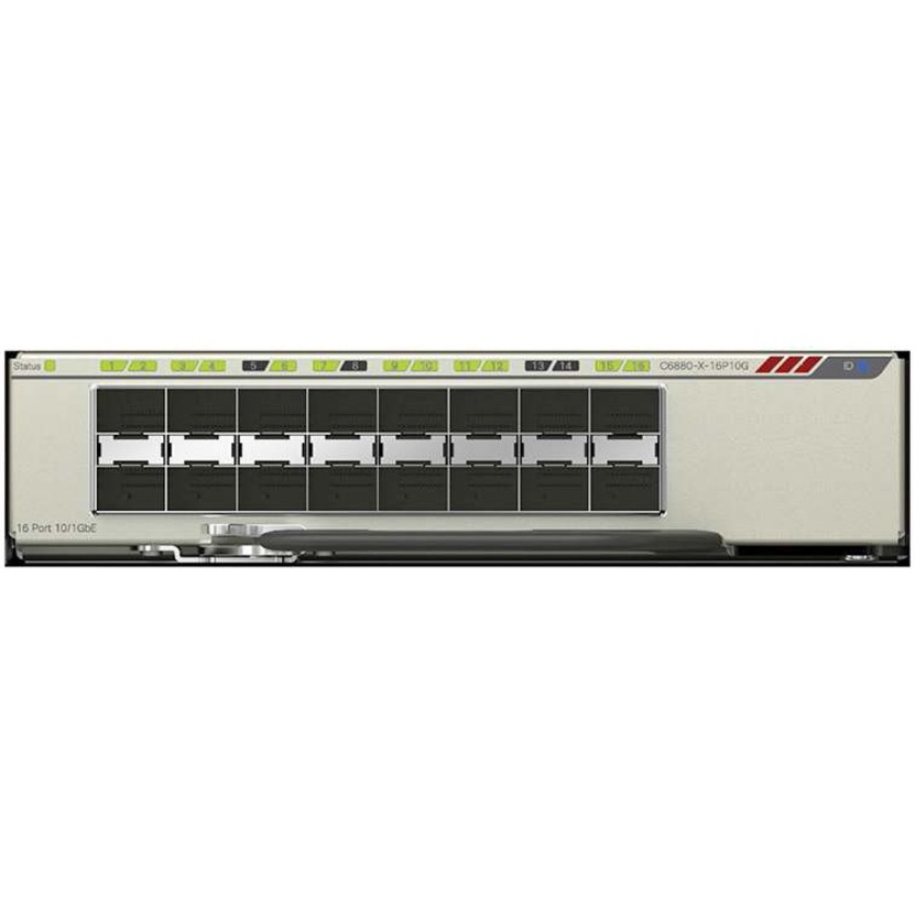 Cisco Catalyst 6880-X Multi Rate Port Card (XL Tables) - For Data Networking, Optical Network - 16 x Expansion Slots
