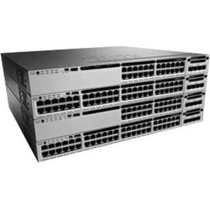 Cisco Catalyst 3850 48 Port Data IP Services REFURBISHED (WS-C3850-48T-E-RF) - 48 Ports - Manageable - 10/100/1000Base-T - Refurbished - 3 Layer Supported - 1U - Rack-mountable - Lifetime Limited Warr