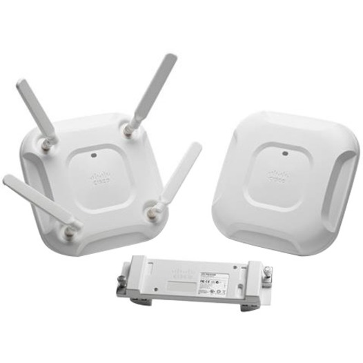 Cisco Aironet 3702E IEEE 802.11ac 1.27 Gbit/s Wireless Access Point - 2.47 GHz, 5.32 GHz - 4 x External Antenna(s) - MIMO Technology - 1 x Network (RJ-45) - Ethernet, Fast Ethernet, Gigabit Ethernet -
