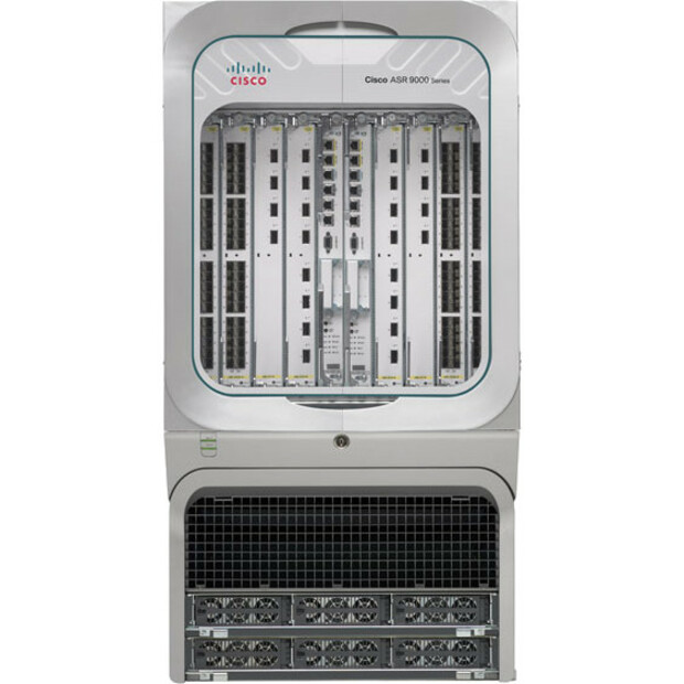 Cisco ASR 9010 Router Chassis - 10 - Rack-mountable - 1 Year
