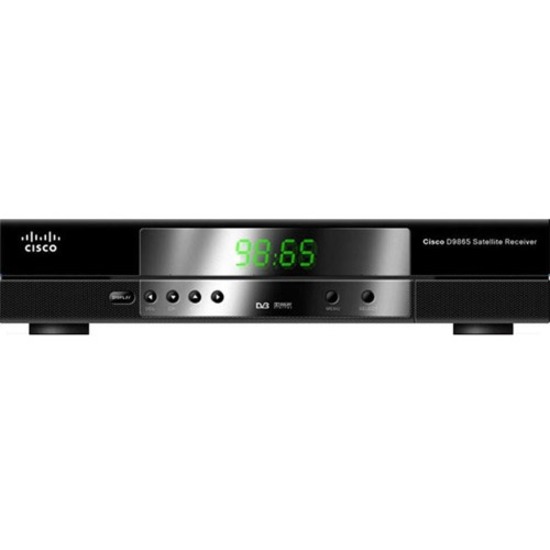 Cisco D9865 Satellite Receiver - 950 MHz to 2150 MHz - MPEG-4, MPEG-2, MPEG-1 - DVB, DVB-S, DVB-S2 - HDTV - Ethernet - PowerVu