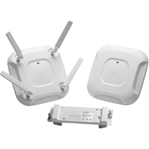 Cisco Aironet 3702I IEEE 802.11ac 1.27 Gbit/s Wireless Access Point - 2.46 GHz, 5.83 GHz - MIMO Technology - Ethernet, Fast Ethernet, Gigabit Ethernet - Ceiling Mountable