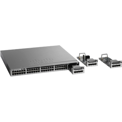 Cisco C3850-NM-4-1G Network Module - For Data Networking, Optical NetworkGigabit Ethernet - 1000Base-X - 4 x Expansion Slots - SFP (mini-GBIC)