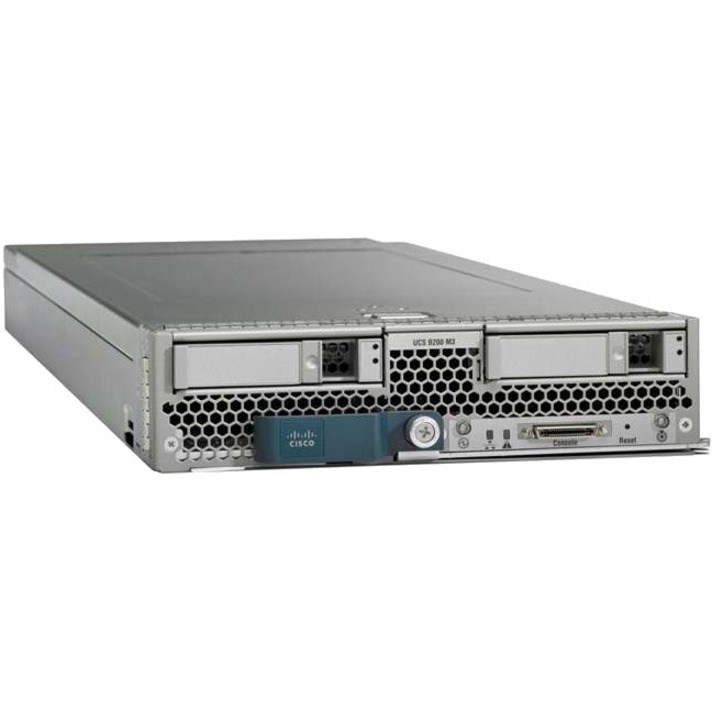 Cisco B200 M3 Blade Server - 2 Xeon E5-2680 v2 2.80 GHz - 256 GB RAM - Serial Attached SCSI (SAS) Controller - 2 Processor Support - 768 GB RAM Support - DDR3 SDRAM - 0, 1 RAID Levels - 10 Gigabit Eth
