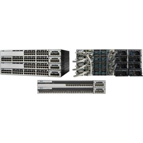 Cisco Catalyst 3750X 24 Port Data IP Services Refurbished - 24 Ports - Manageable - 10/100/1000Base-T - Refurbished - 3 Layer Supported - 1U - Rack-mountable, Desktop - Lifetime Limited Warranty