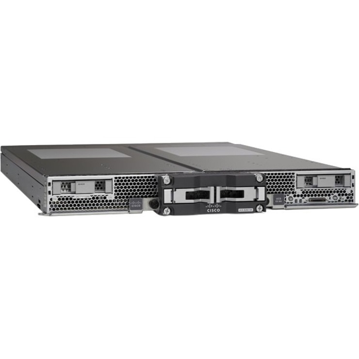 Cisco Barebone System - Blade - Socket R LGA-2011 - 2 x Processor Support - 3 TB DDR3 SDRAM Maximum RAM Support - 48 Total Memory Slots - 12Gb/s SAS RAID Supported Controller - Network (RJ-45) - Proce