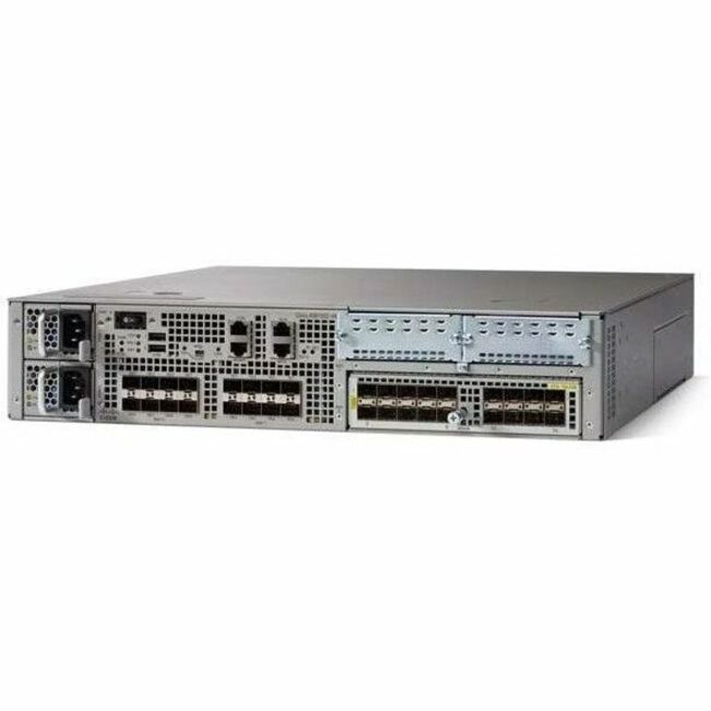 Cisco ASR 1002 Aggregation Service Router - Refurbished - 7 Shared Port Adapter Slots, SFP (mini-GBIC) Slots - 4 GB - 2U - Rack-mountable - 90 Day