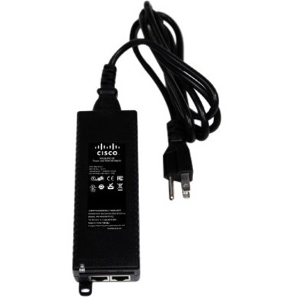 Meraki MR 802.3at PoE Injector (EU Plug) - 120 V AC, 230 V AC Input - 1 x 10/100/1000Base-T Input Port(s) - 1 x 10/100/1000Base-T Output Port(s) - 30 W - Wall Mountable