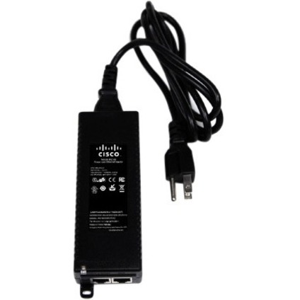 Meraki MR 802.3at PoE Injector (AU Plug) - 120 V AC, 230 V AC Input - 1 x 10/100/1000Base-T Input Port(s) - 1 x 10/100/1000Base-T Output Port(s) - 30 W - Wall Mountable