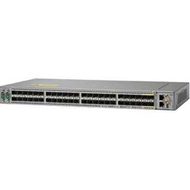 Cisco 44-Port GE + 4-Port 10GE ASR 9000v, AC Power Refurbished - Refurbished - Management Port - 48 - 10 Gigabit Ethernet - Desktop, Wall Mountable - 1 Year