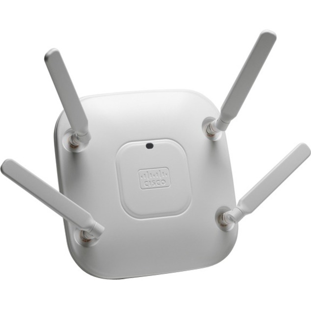 Cisco Aironet 2602i IEEE 802.11n 450 Mbit/s Wireless Access Point - 2.47 GHz, 5.70 GHz - MIMO Technology - Ethernet, Fast Ethernet, Gigabit Ethernet - Ceiling Mountable