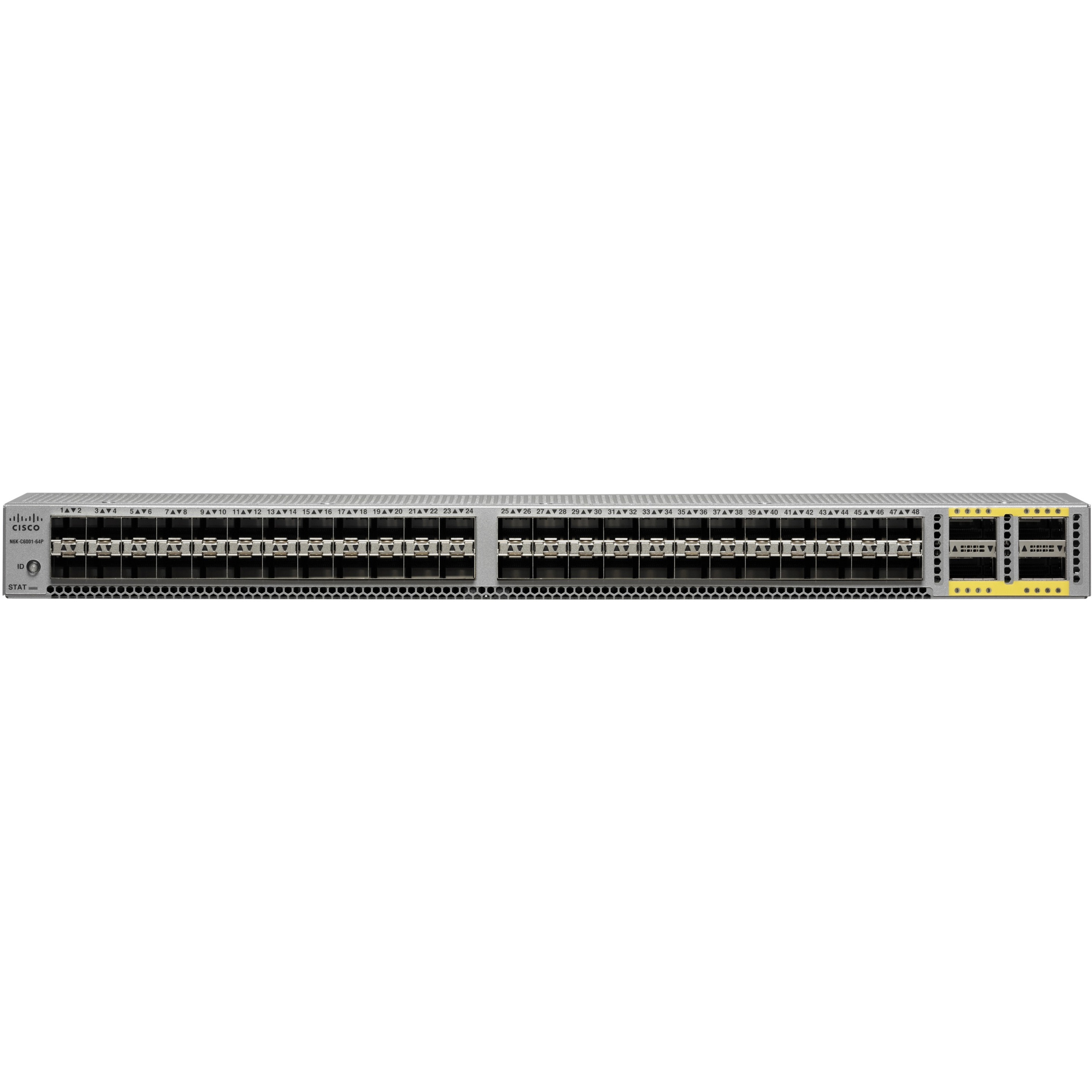 Cisco Nexus 6001 Switch Chassis - Manageable - 10 Gigabit Ethernet - Refurbished - 3 Layer Supported - Modular - Optical Fiber - 1U - Rack-mountable - 1 Year Limited Warranty