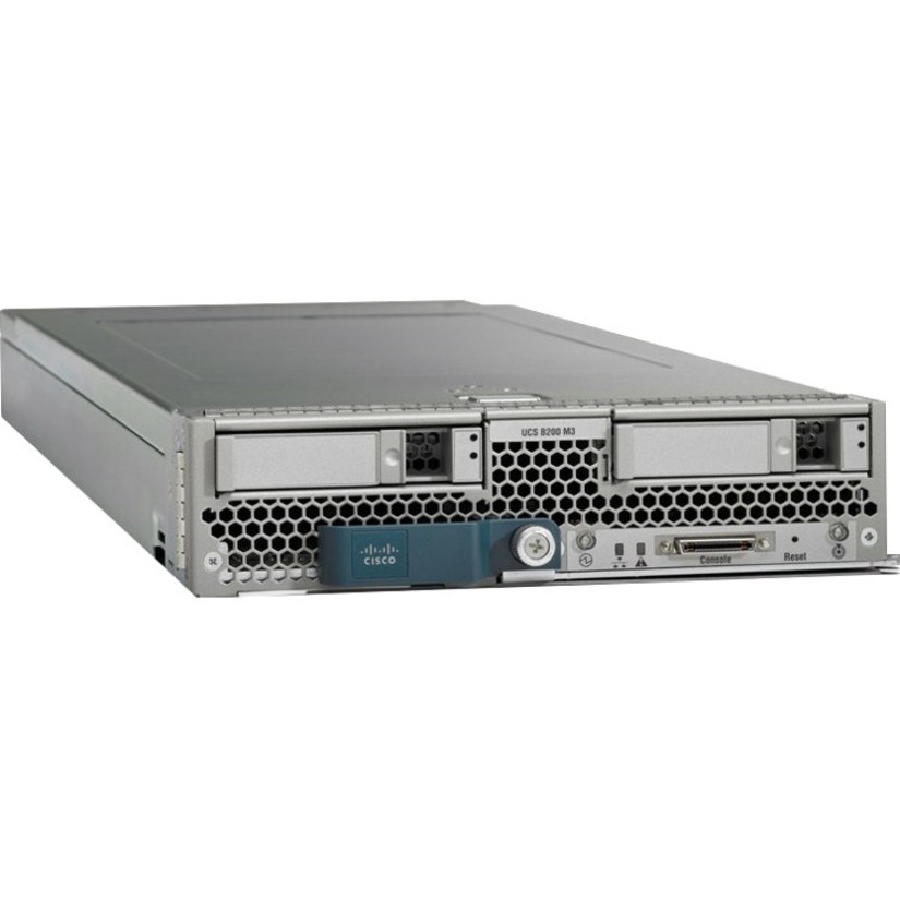 Cisco B200 M3 Blade Server - 2 Xeon E5-2680 2.70 GHz - 96 GB RAM - Serial ATA/600, 3Gb/s SAS Controller - Refurbished - 2 Processor Support - 384 GB RAM Support - DDR3 SDRAM - 0, 1 RAID Levels - 10 Gi