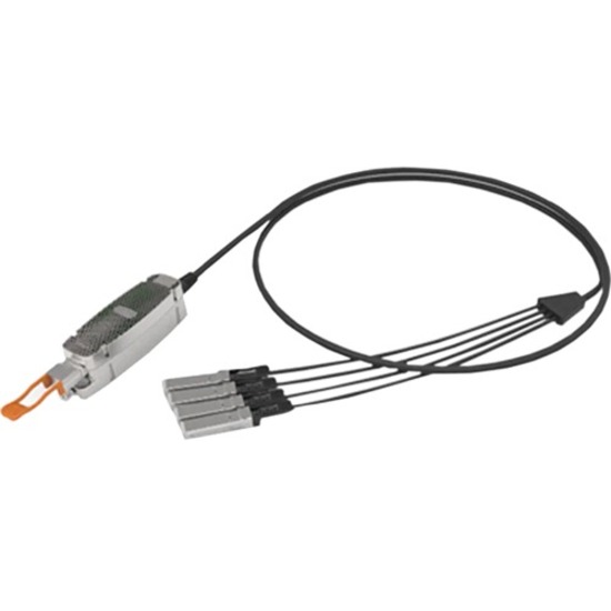 Cisco 40GBase-AOC QSFP direct-attach Active Optical Cable, 15-meter - 49.21 ft Fiber Optic Network Cable for Network Device - First End: QSFP Network - Second End: QSFP Network - 40 Gbit/s - Black