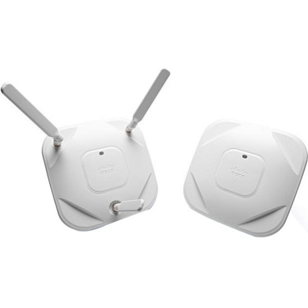 Cisco Aironet 1602E IEEE 802.11n 300 Mbit/s Wireless Access Point - 2.47 GHz, 5.83 GHz - MIMO Technology - Ethernet, Fast Ethernet, Gigabit Ethernet - Ceiling Mountable