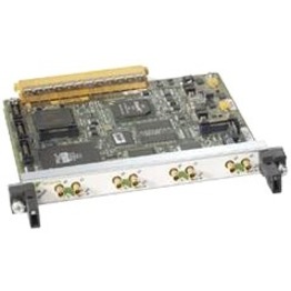 Cisco 4-Port Clear Channel T3/E3 Shared Port Adapter Version 2 - For Data Networking - 4 x BNC T3/E3 Network
