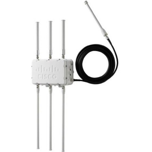 Cisco Aironet 1552WU IEEE 802.11n 300 Mbit/s Wireless Access Point - 7 x External Antenna(s) - Ethernet, Fast Ethernet, Gigabit Ethernet - PoE Ports - Pole-mountable