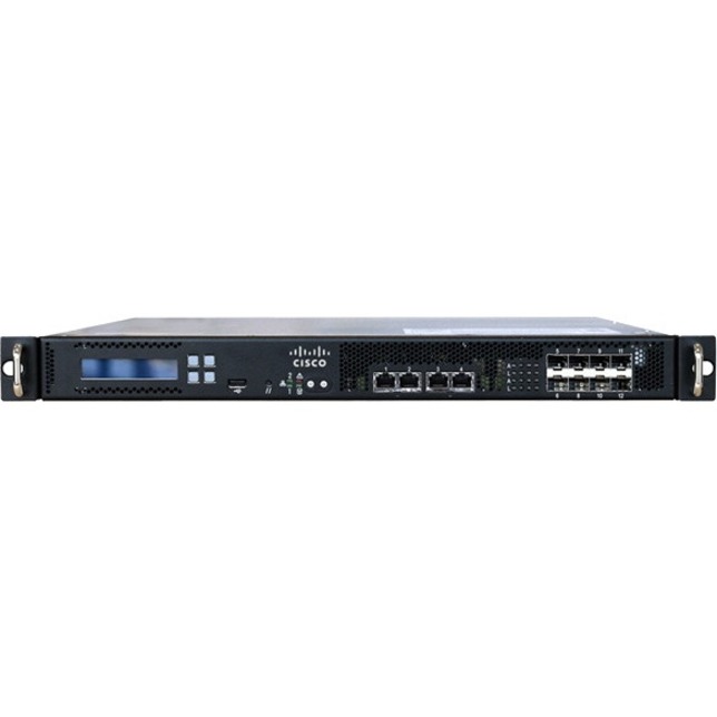 Cisco FirePOWER 7110 Network Security/Firewall Appliance - 8 Port - 1000Base-T, 1000Base-X - 10 Gigabit Ethernet - 8 x RJ-45 - 1 Total Expansion Slots - 1U - Rack-mountable