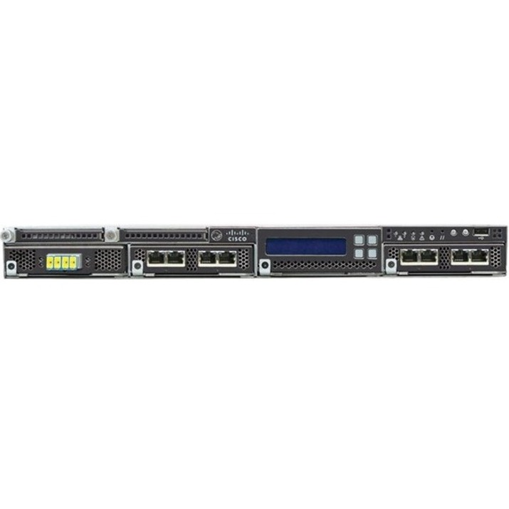 Cisco FirePOWER 8120 Network Security/Firewall Appliance - 1000Base-T, 1000Base-X, 10GBase-SR, 10GBase-LR - 10 Gigabit Ethernet - 3 Total Expansion Slots - 1U - Rack-mountable
