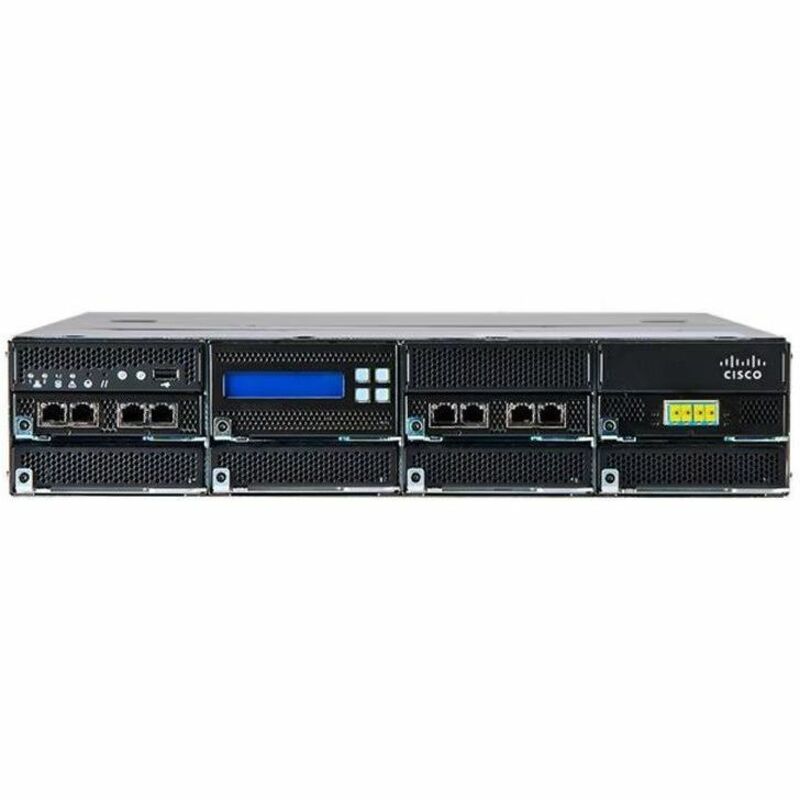 Cisco FirePOWER 8130 Firewall Chassis - Intrusion Prevention - 8 Gbit/s Firewall Throughput - 3 Total Expansion Slots - 50 Hz, 60 Hz - 1U - Rack-mountable