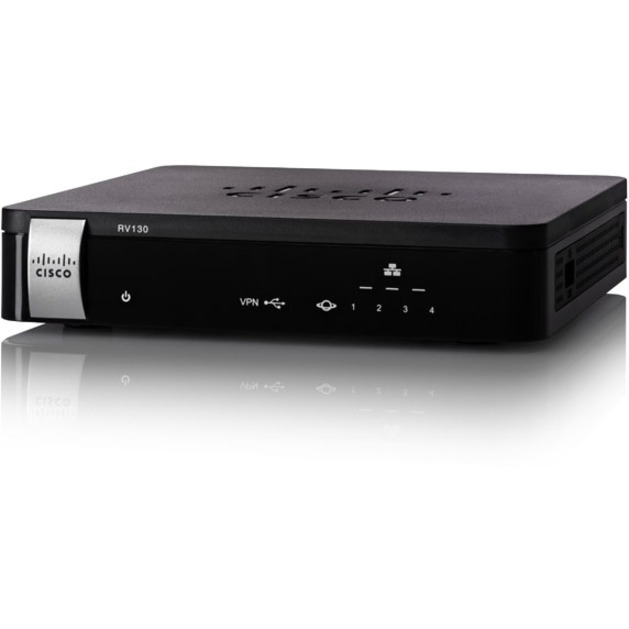 Cisco RV130 VPN Router - 5 Ports - 4 RJ-45 Port(s) - Gigabit Ethernet