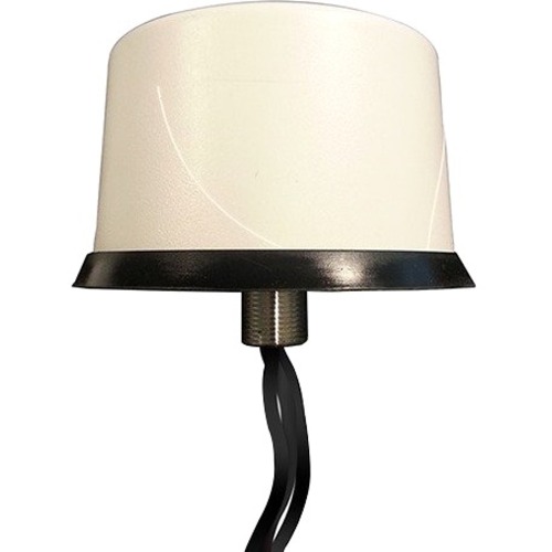 Cisco Dual LTE-Single GPS Multi-band Antenna - Range - UHF - 698 MHz to 960 MHz, 1710 MHz to 2700 MHz, 1575.42 MHz - 2.5 dBi - GPS, Outdoor, Cellular Network - White - Omni-directional - SMA Connector