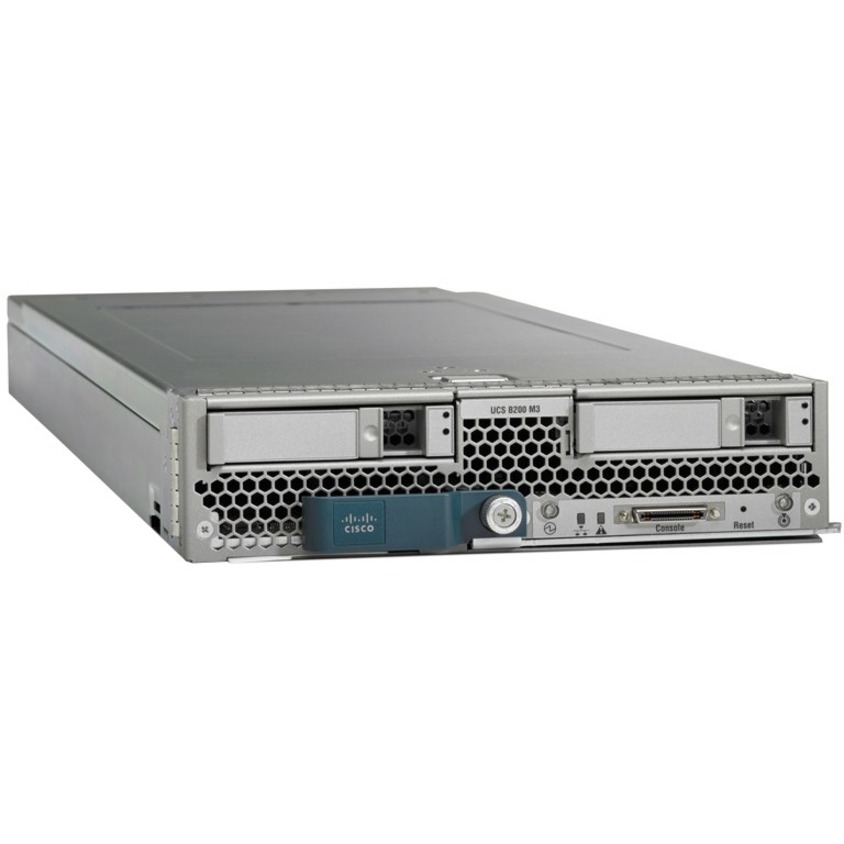 Cisco B200 M3 Blade Server - 2 Xeon E5-2609 v2 2.50 GHz - 64 GB RAM - Serial Attached SCSI (SAS) Controller - 2 Processor Support - 768 GB RAM Support - DDR3 SDRAM - 0, 1 RAID Levels - 10 Gigabit Ethe