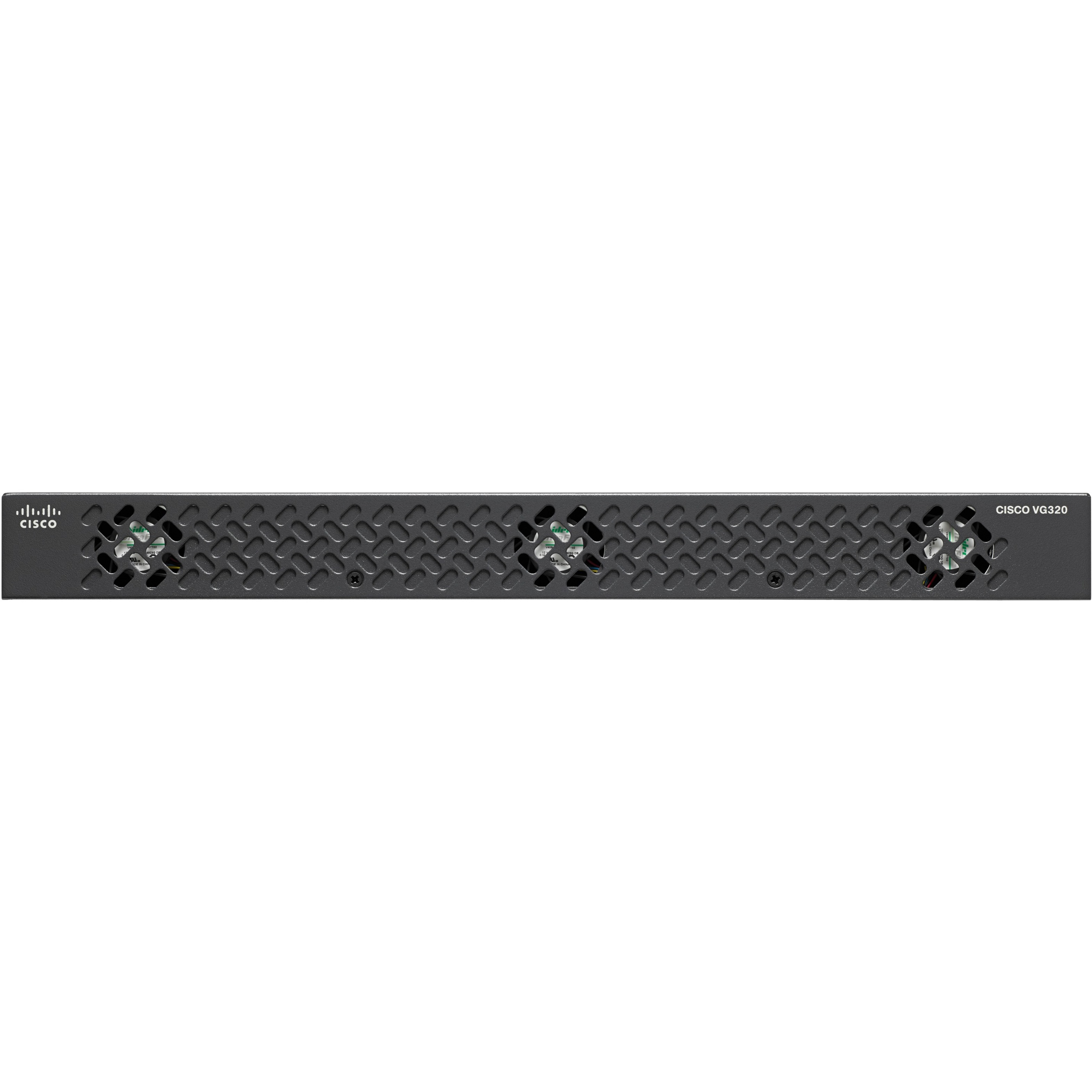 Cisco VG320 VoIP Gateway - 2 x RJ-45 - USB - Management Port - Gigabit Ethernet - 1 x Expansion Slots