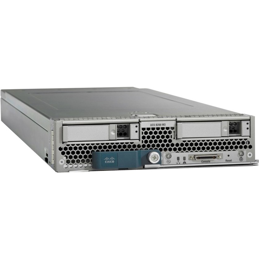 Cisco B200 M3 Blade Server - 2 Xeon E5-2650 v2 2.60 GHz - 256 GB RAM - Serial Attached SCSI (SAS) Controller - 2 Processor Support - 768 GB RAM Support - DDR3 SDRAM - 0, 1 RAID Levels - 10 Gigabit Eth