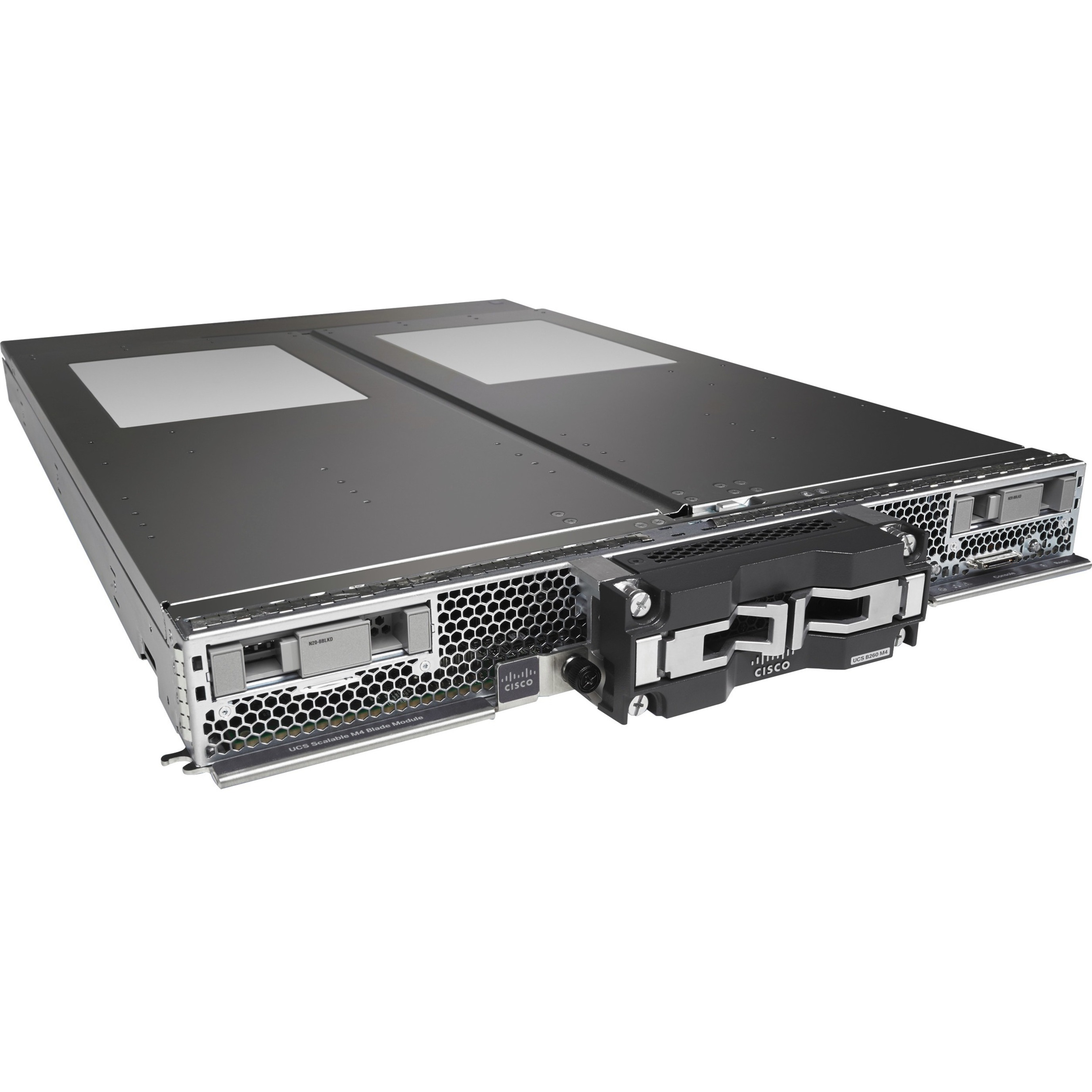 Cisco B260 M4 Blade Server - 2 Xeon E7-2850 v2 2.30 GHz - 256 GB RAM - 12Gb/s SAS Controller - 2 Processor Support - 3 TB RAM Support - DDR3 SDRAM - 0, 1 RAID Levels Up to 8 MB Graphic Card - 10 Gigab