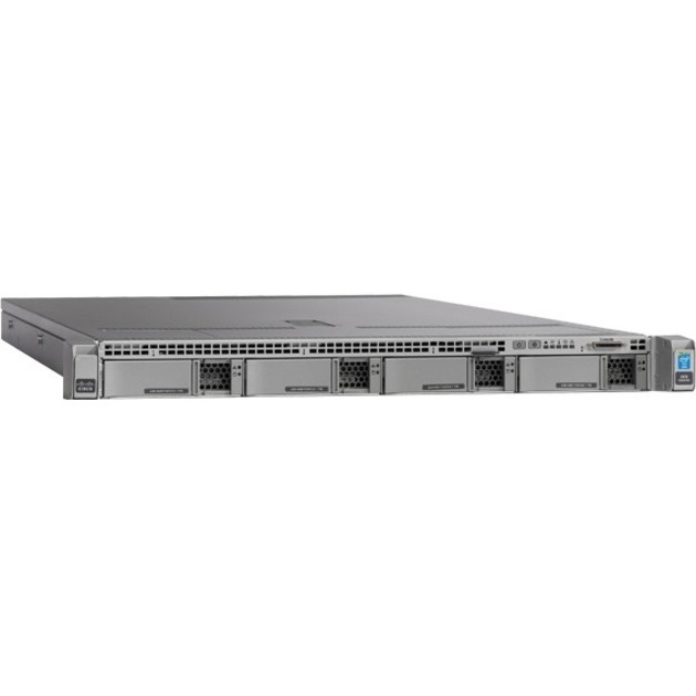 Cisco C220 M4 1U Rack Server - 2 Xeon E5-2609 v3 1.90 GHz - 16 GB RAM - 12Gb/s SAS, Serial ATA Controller - Intel C610 Chip - 2 Processor Support - DDR4 SDRAM - Gigabit Ethernet - 2 x 770 W