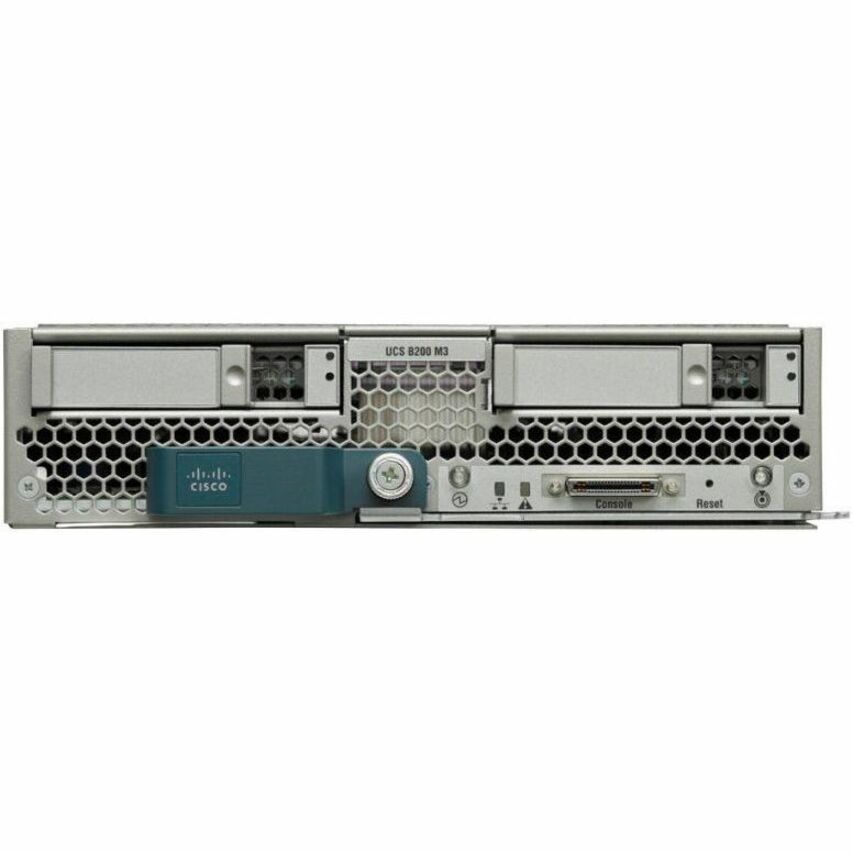 Cisco B200 M3 Blade Server - 2 Xeon E5-2620 v2 2.10 GHz - Serial Attached SCSI (SAS), Serial ATA Controller - Intel C600 Chip - 2 Processor Support - 768 GB RAM Support - DDR3 SDRAM - 0, 1, JBOD RAID 