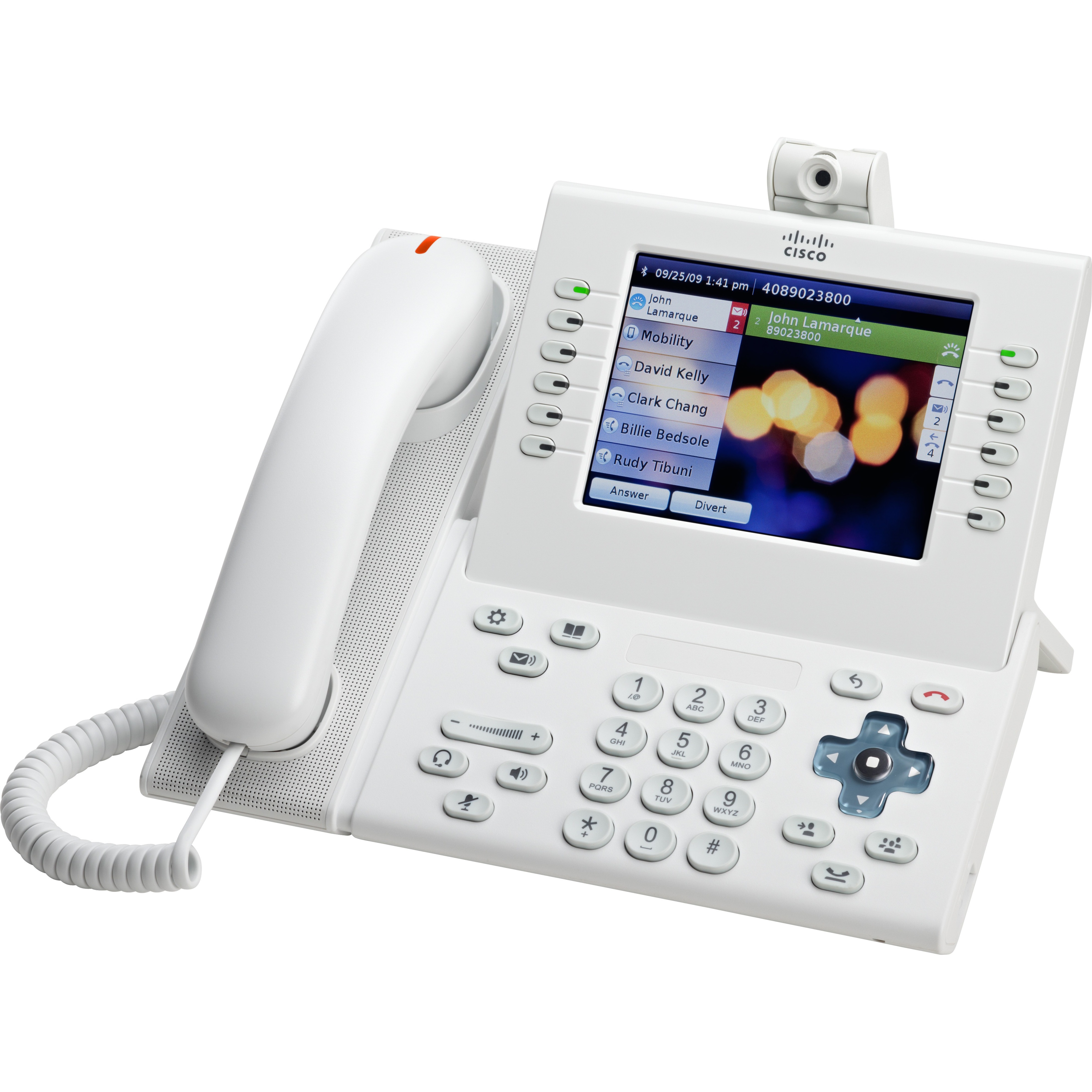 Cisco Unified 9971 IP Phone - Refurbished - 2 Multiple Conferencing - Wall Mountable - Charcoal - 6 x Total Line - VoIP - 5.6" LCD - 2 x Network (RJ-45) - PoE Ports