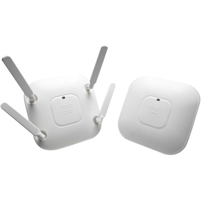 Cisco Aironet 2600i IEEE 802.11n 450 Mbit/s Wireless Access Point - 2.46 GHz, 5.83 GHz - MIMO Technology - Ethernet, Fast Ethernet, Gigabit Ethernet - Ceiling Mountable