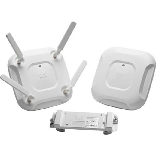Cisco Aironet 3702E IEEE 802.11ac 1.27 Gbit/s Wireless Access Point - 2.46 GHz, 5.83 GHz - MIMO Technology - Ethernet, Fast Ethernet, Gigabit Ethernet - Ceiling Mountable - 10