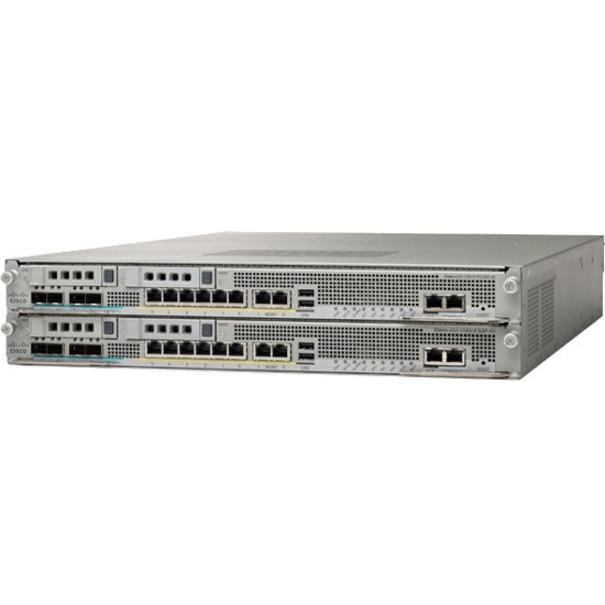 Cisco ASA 5555-X with FirePOWER Svcs - 8 Port - 10/100/1000Base-T - Gigabit Ethernet - 3DES, AES - 8 x RJ-45 - 1 Total Expansion Slots - 1U - Rack-mountable