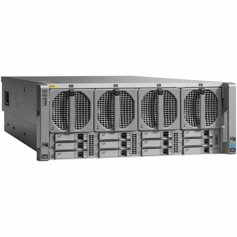 Cisco C460 M4 4U Rack-mountable Server - 4 x Intel Xeon E7-4880 v2 2.50 GHz - 2 TB RAM - 1.20 TB HDD - Serial ATA, 6Gb/s SAS Controller - Intel C602J Chip - 4 Processor Support - 6 TB RAM Support - DD