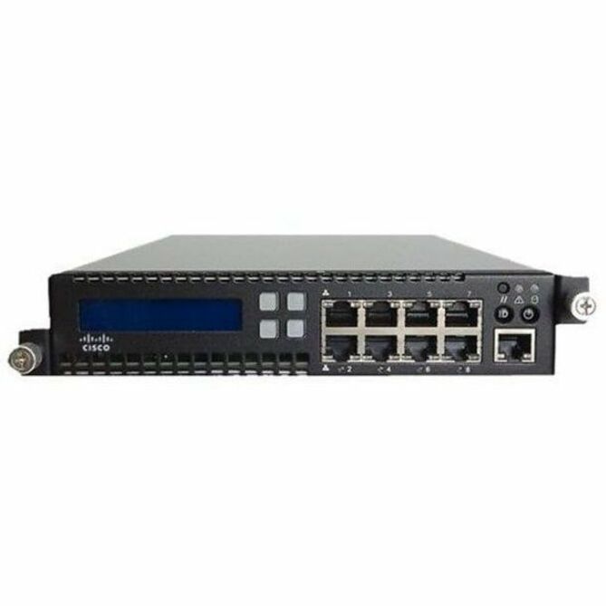 Cisco FirePOWER 7010 Chassis and Subscription Bundle - Intrusion Prevention - 8 Port - 10/100/1000Base-T - Gigabit Ethernet - 8 x RJ-45