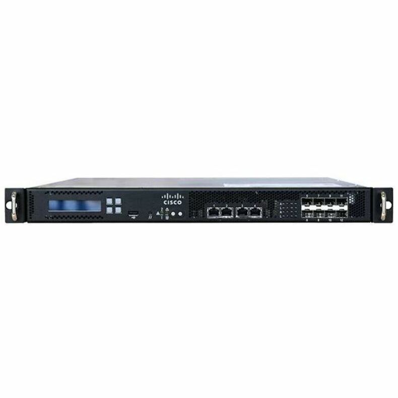 Cisco FirePOWER 7110 Chassis Fiber and Subscription Bundle - Intrusion Prevention - 1000Base-X - Gigabit Ethernet - 8 Total Expansion Slots