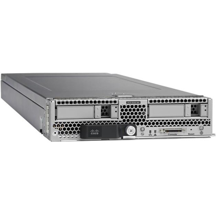 Cisco B200 M4 Blade Server - 2 Xeon E5-2609 v3 1.90 GHz - 64 GB RAM - 12Gb/s SAS Controller - 2 Processor Support - 768 GB RAM Support - DDR4 SDRAM - 40 Gigabit Ethernet