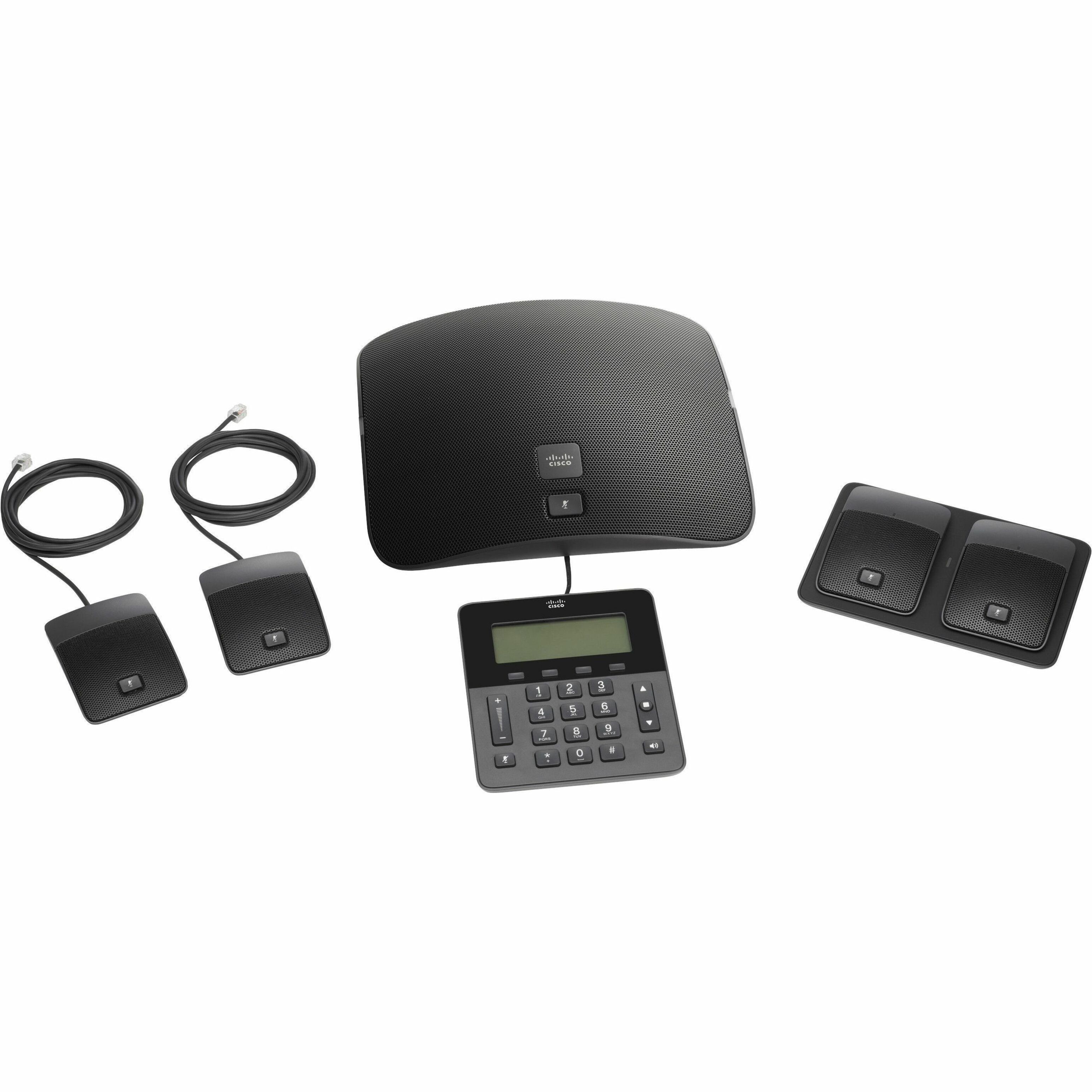 Cisco 8831 IP Conference Station - Corded - VoIPNetwork (RJ-45) - PoE Ports