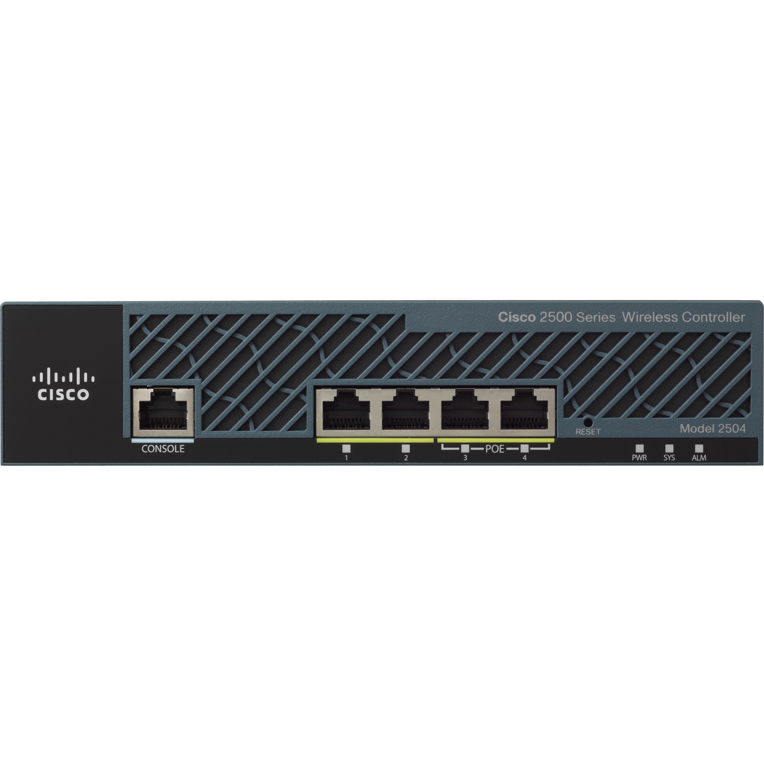 Cisco Air 2504 Wireless LAN Controller - 4 x Network (RJ-45) - Ethernet, Fast Ethernet, Gigabit Ethernet - Rack-mountable