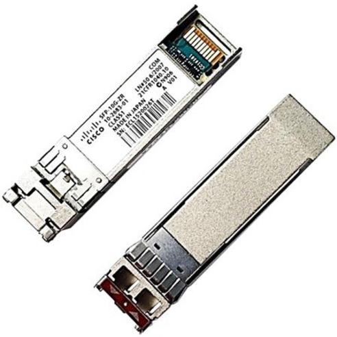 Cisco 10GBASE-LR SFP+ Module for SMF - For Data Networking, Optical Network - 1 x LC/PC Duplex 10GBase-LR Network