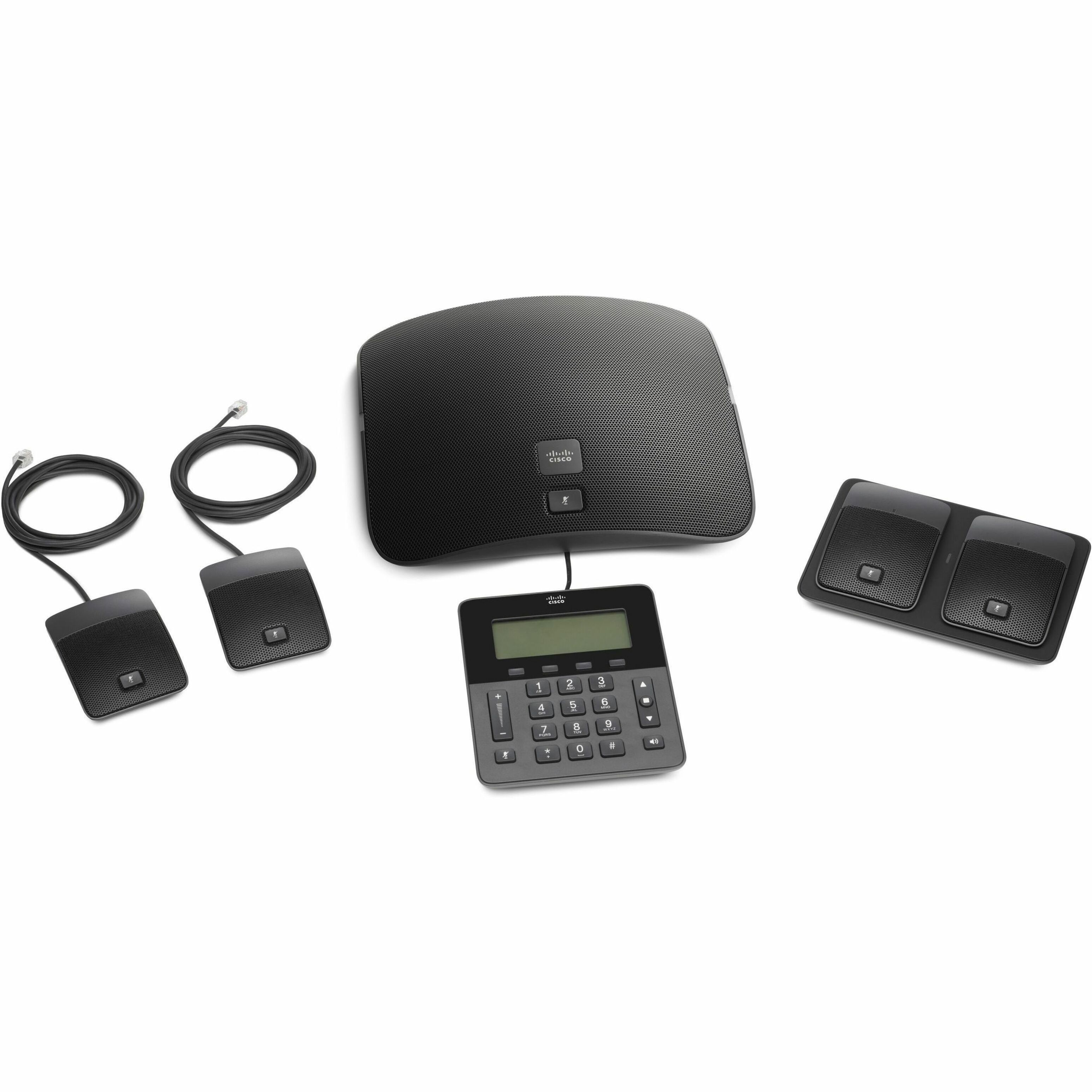 Cisco Unified 8831 IP Conference Station - Corded - VoIPNetwork (RJ-45) - PoE Ports