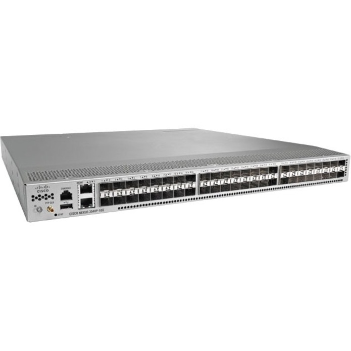 Cisco Nexus 3524 Layer 3 Switch - Manageable - 10GBase-X - Refurbished - 3 Layer Supported - 1U - Rack-mountable - 1 Year Limited Warranty