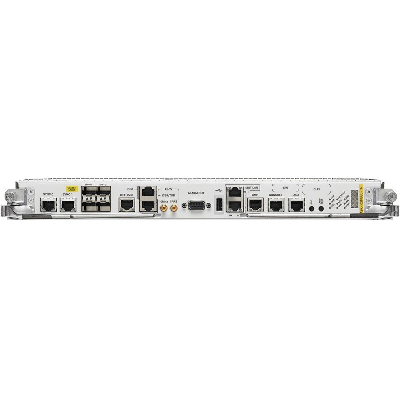 Cisco ASR 9000 Route Switch Processor 880 for Packet Transport 16G - For Data Networking, Optical Network - 2 x RJ-45 100/1000Base-T LAN, 1 x Management, 1 x Management - Twisted Pair, Optical FiberGi