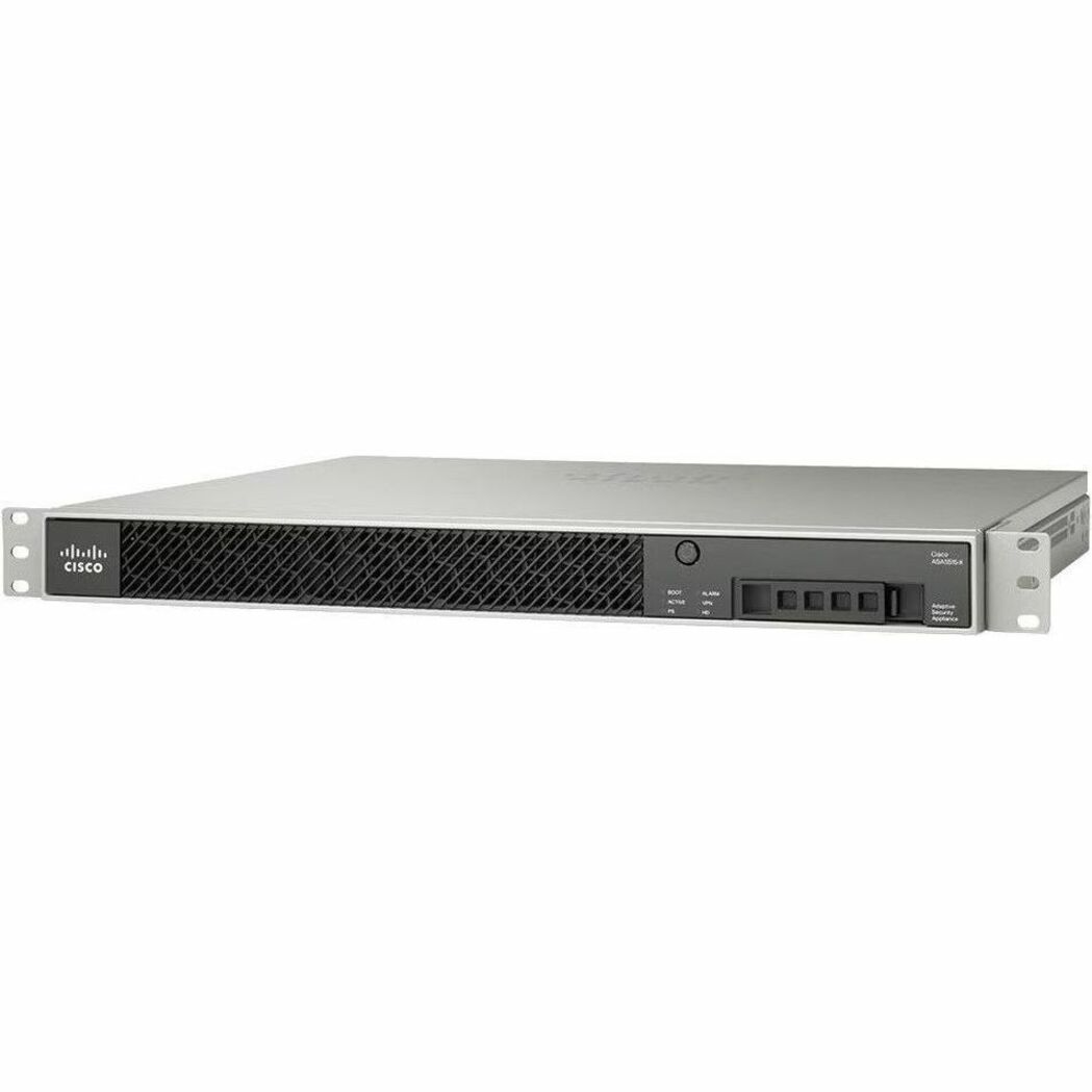 Cisco ASA 5515-X IPS Edition - 6 Port - 10/100/1000Base-T - Gigabit Ethernet - 1.20 Gbit/s Firewall Throughput - 3DES, AES, DES - 1 Total Expansion Slots - 1U - Rack-mountable