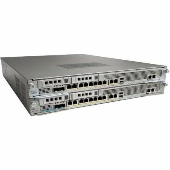 Cisco ASA 5585-X Network Security/Firewall Appliance - 14 Port - 10GBase-X, 1000Base-T - 10 Gigabit Ethernet - AES, 3DES - 8 Total Expansion Slots - 2U - Rack-mountable